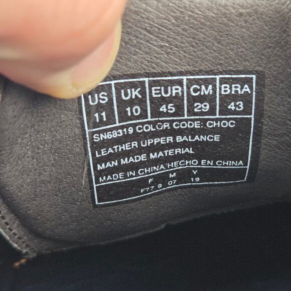 Mark Nason Ottomatic G&T Brown Leather Plain Toe Lugged Sole Oxford Mens 11 - Picture 13 of 13